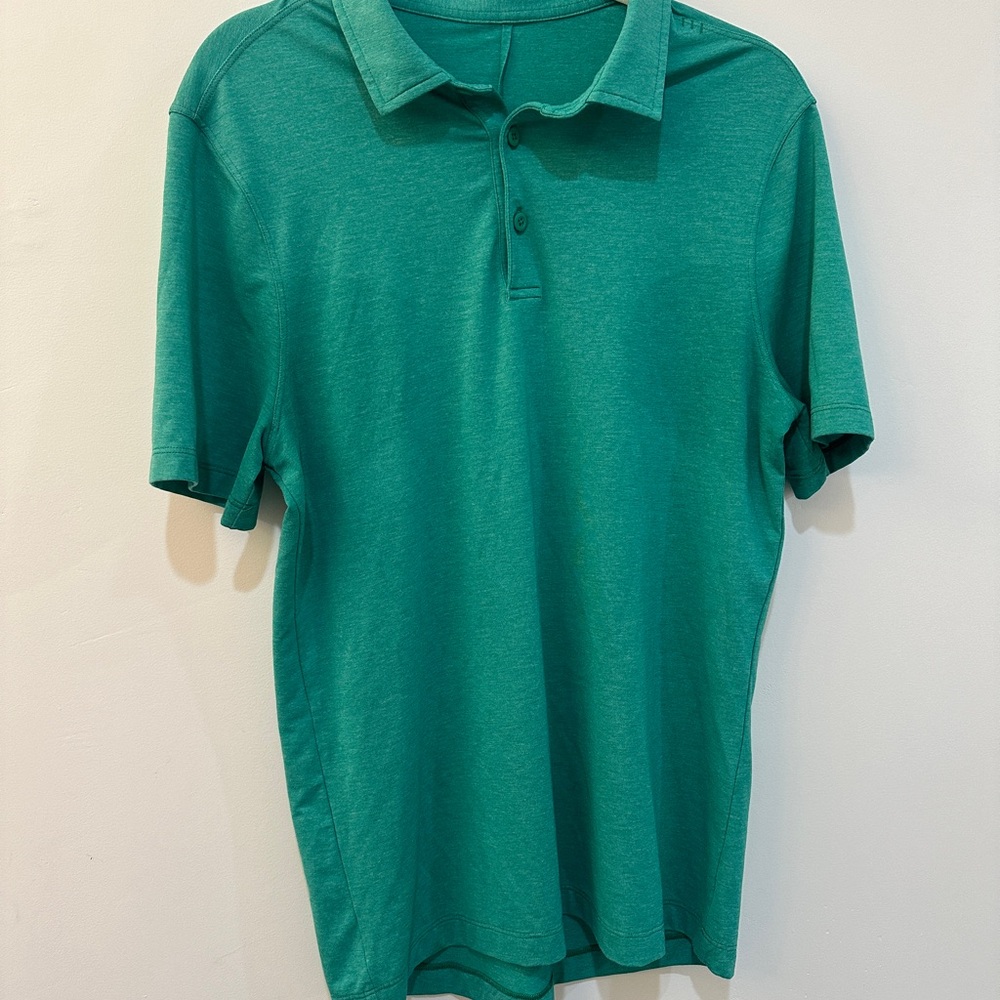 lululemon athletica Teal Polo Shirt